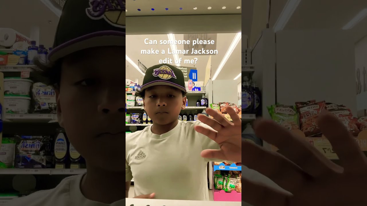 Can Someone Please Make A Lamar Jackson Edit Of Me 
