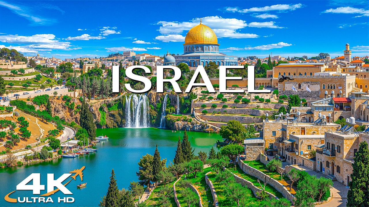 Israel Scenic Landscapes 4K 🇮🇱 | Desert, Coastlines & Timeless Nature