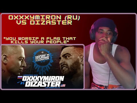 KOTD - Oxxxymiron (RU) vs Dizaster (USA) | RUSSIAN DISSTRACK                     ( REACTION!!!)