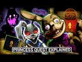 FNAF: Princess Quest - The Origin of Glitchtrap & Vanny Revealed? (Five Nights at Freddys Theory)