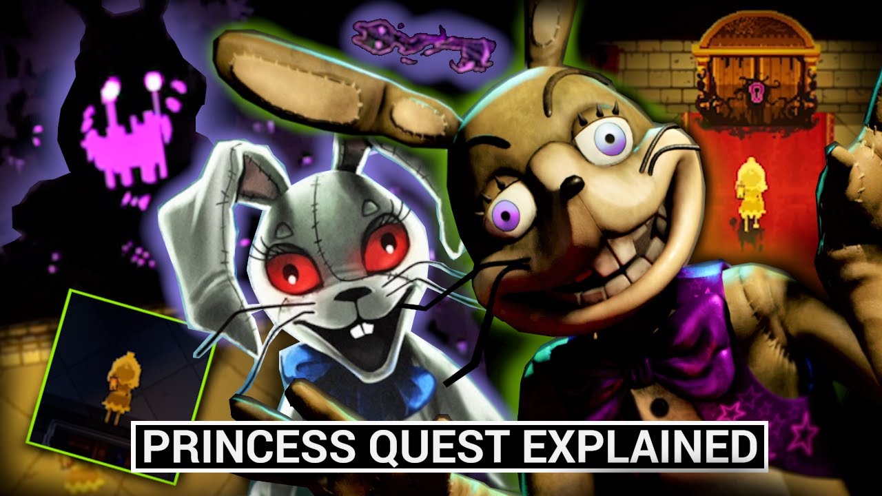 Glitchtrap in the new RUIN trailer looks like the Glitchtrap from Princess  Quest! : r/fivenightsatfreddys