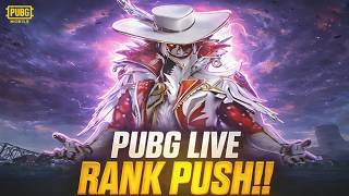 PUBG MOBILE RANK PUSH 🔥 LETS PLAY TOGETHER ❤️ #bgmilive #pubglive #streamer #live