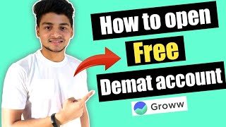 How to open Demat Account on Groww  App | Open Free Trading Account