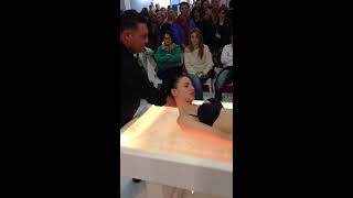 cosmoprof  bologna 2014 antonio cerrone si esibisce con cupping massage b sea massage bamboo massage