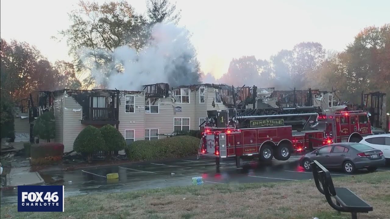 Pineville apartment fire victims thankful for community support this