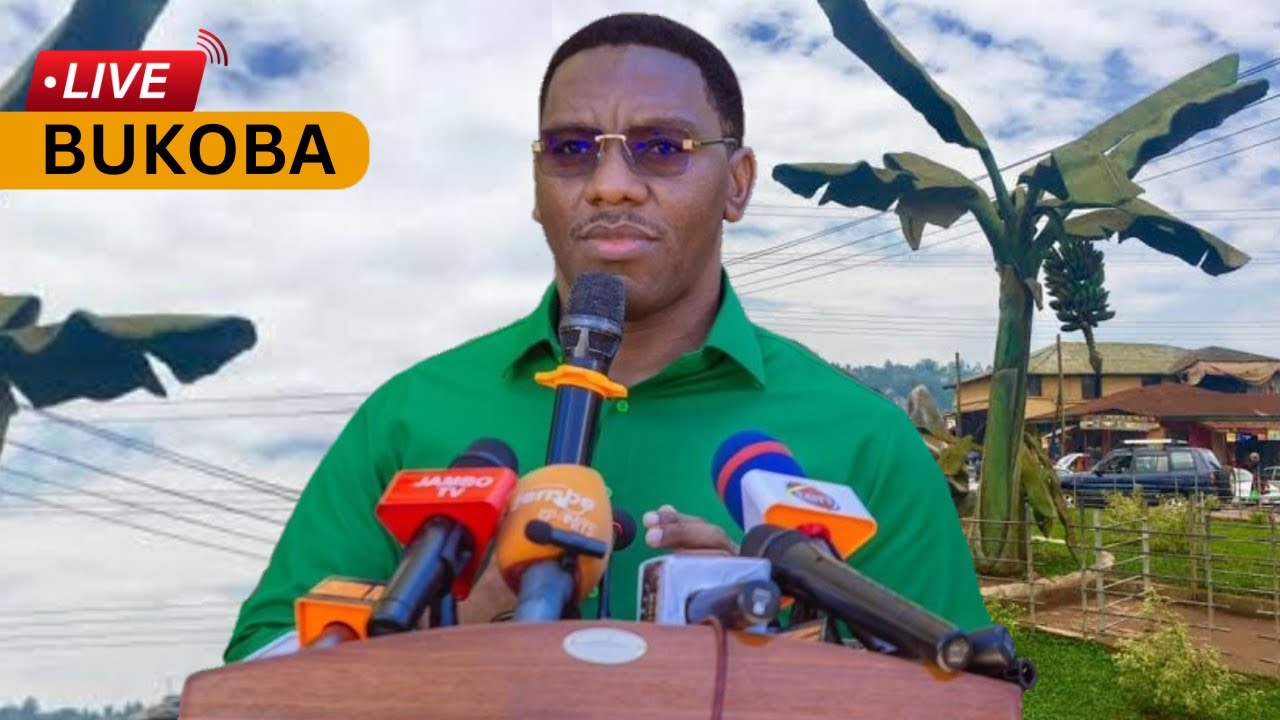 🔴LIVE: PAUL MAKONDA ANAHUTUBIA BUKOBA MUDA HUU