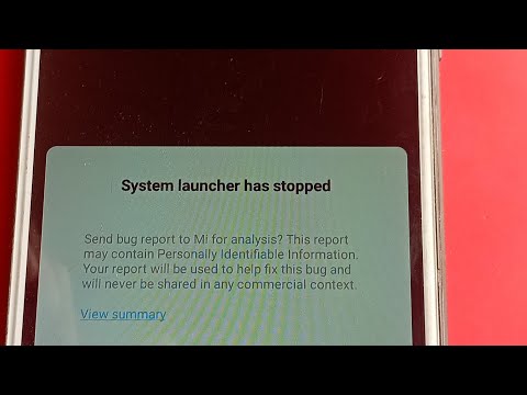 Redmi System Launcher Has Stopped How To Redmi System Launcher Has Stopped System Launcher Kase Thik