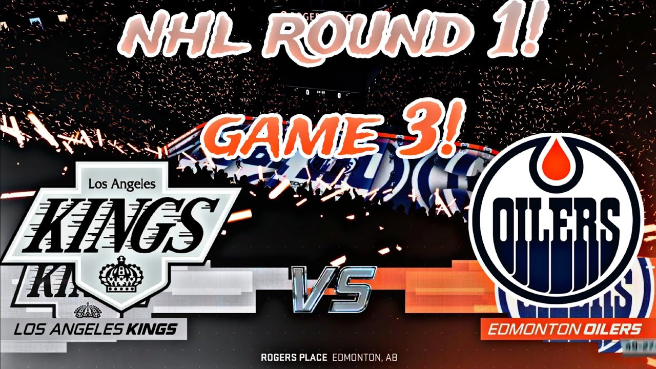 Los Angeles Kings vs Edmonton Oilers! Game 3! NHL 25 in 4K on PS5 Pro ...