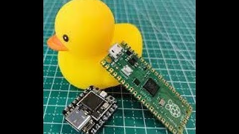 How to setup a Raspberry pi Pico as a USB Rubber Ducky