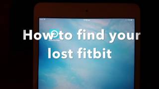 findmy fitbit
