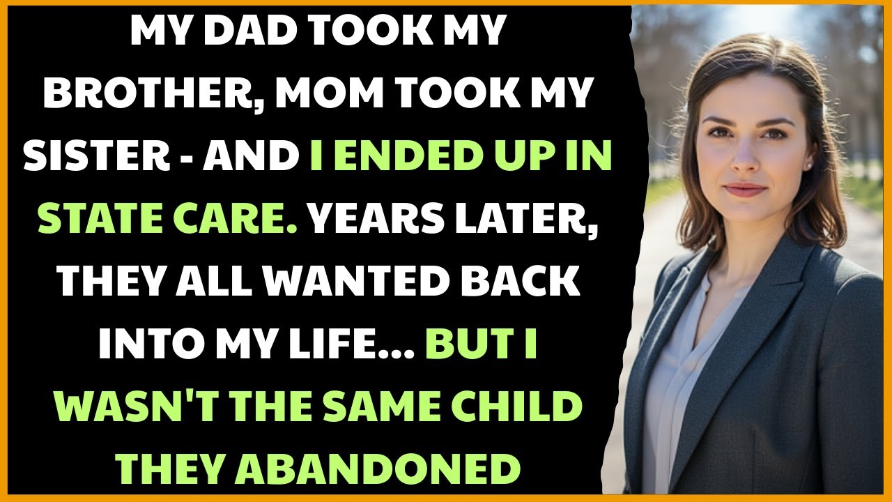 My Dad Took My Brother, Mom Took My Sister — And I Ended Up In State Care. Years Later, They All