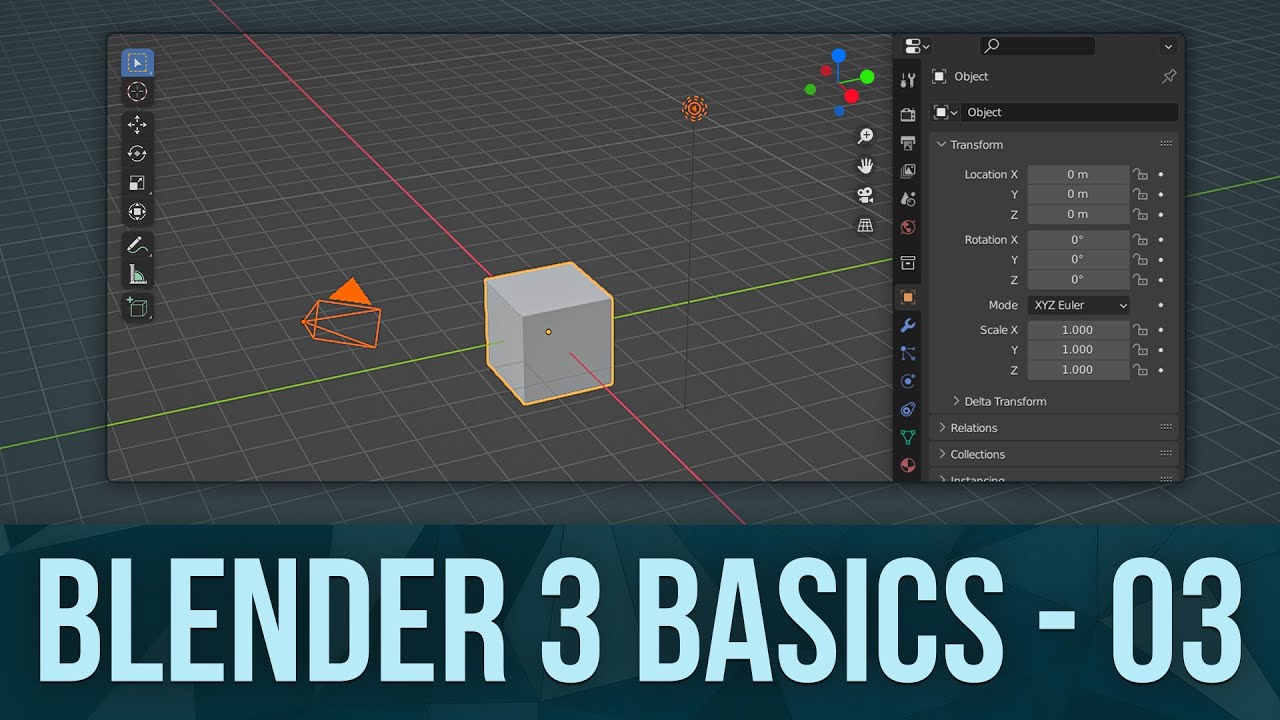 Blender Basics 3: Selecting Objects