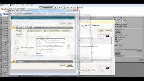 Using BlackBoard Text Editor