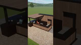 Planet Zoo - Best Way To Build Shops | #shorts