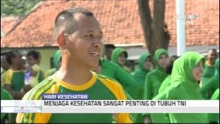 Personal TNI Senam Bareng Fenny Rose