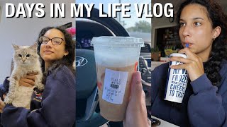 DAYS IN MY LIFE VLOG: ONLINE CLASSES, WORK, DUNKIN COFFEE, ETC