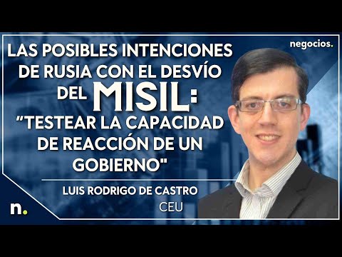 Las intenciones rusas con el desv&iacute;o del misil: "Testear la reacci&oacute;n de un Gobierno". Luis de Castro