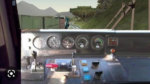 PLAY MSTS AS REAL LOCOPILOT. CABVIEW Details OF WDP4 HAULING SHATABDI EXPRESS NEW DELHI TO MUMBAI