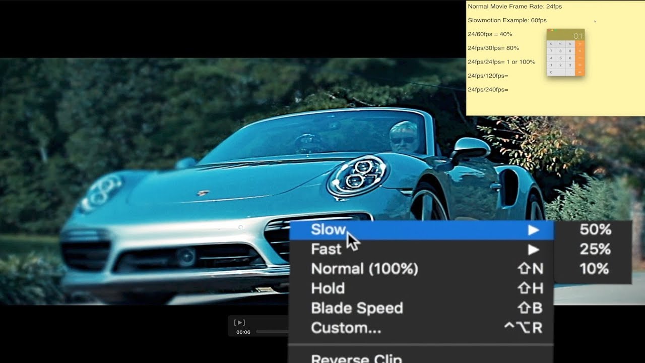 How to Slow motion + the math behind it|Final Cut Pro X Tutorial| Saulstinator