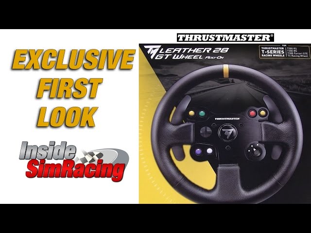 未開封 Thrustmaster VG TM Leather 28 GT 未開封 Thrustmaster VG TM Leather 28 GT