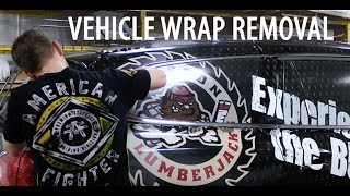 How To Remove a Vehicle Wrap