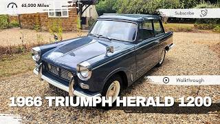 1966 Triumph Herald 1200 | Einer der originalgetreuesten Heralds, die wir je gefahren sind