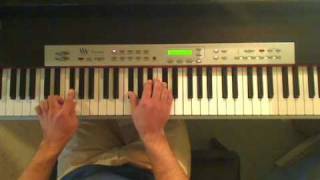 Video thumbnail of "Journey - Faithfully, Piano Tutorial"