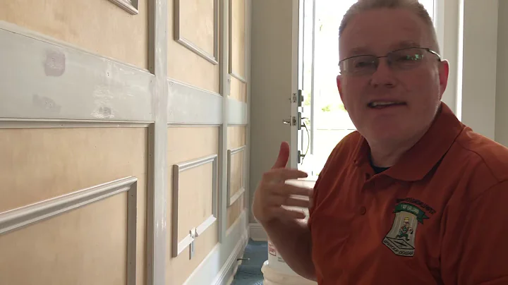 How To Caulk Seams and Fill In Nail Holes Before Paint (Painting Series)  - Spencer Colgan