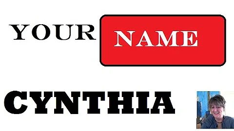 Che nome e Cinzia?