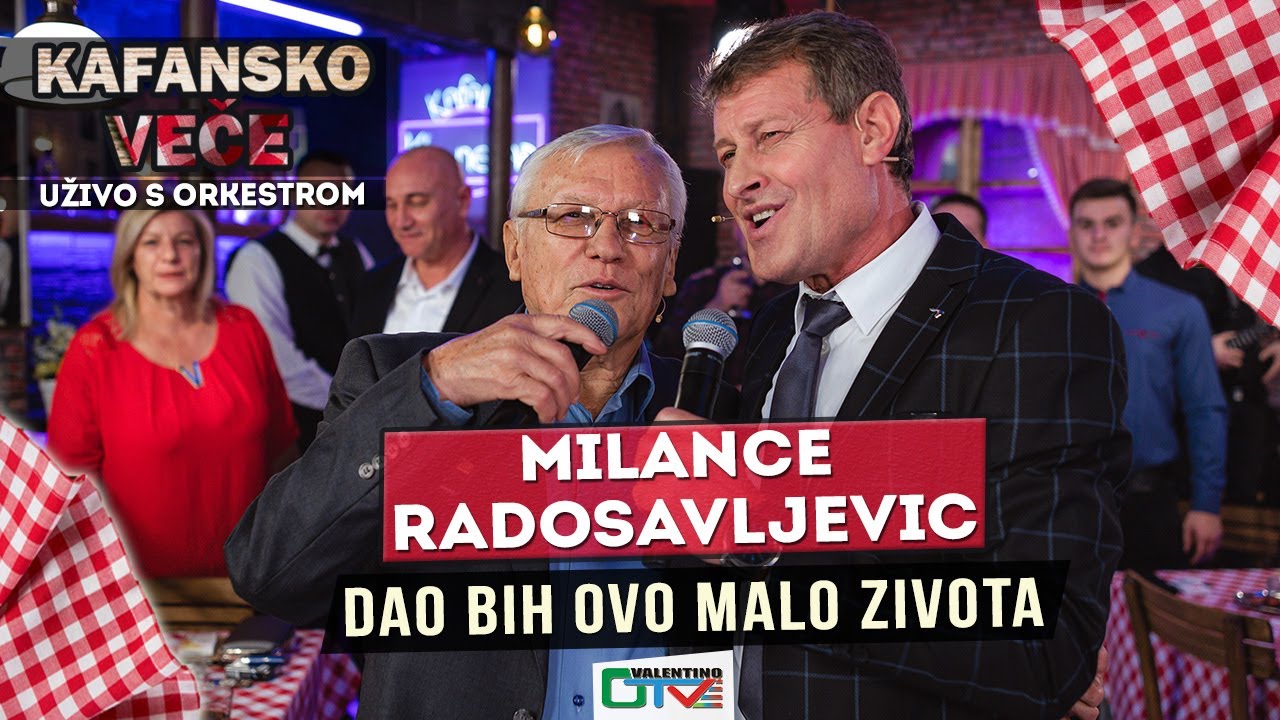 MILANCE RADOSAVLJEVIC - DAO BIH OVO MALO ZIVOTA | 2021 | UZIVO | OTV VALENTINO