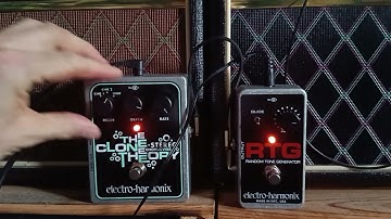 Electro Harmonix RTG Random Tone Generator +Electro Harmonix The Clone Theory