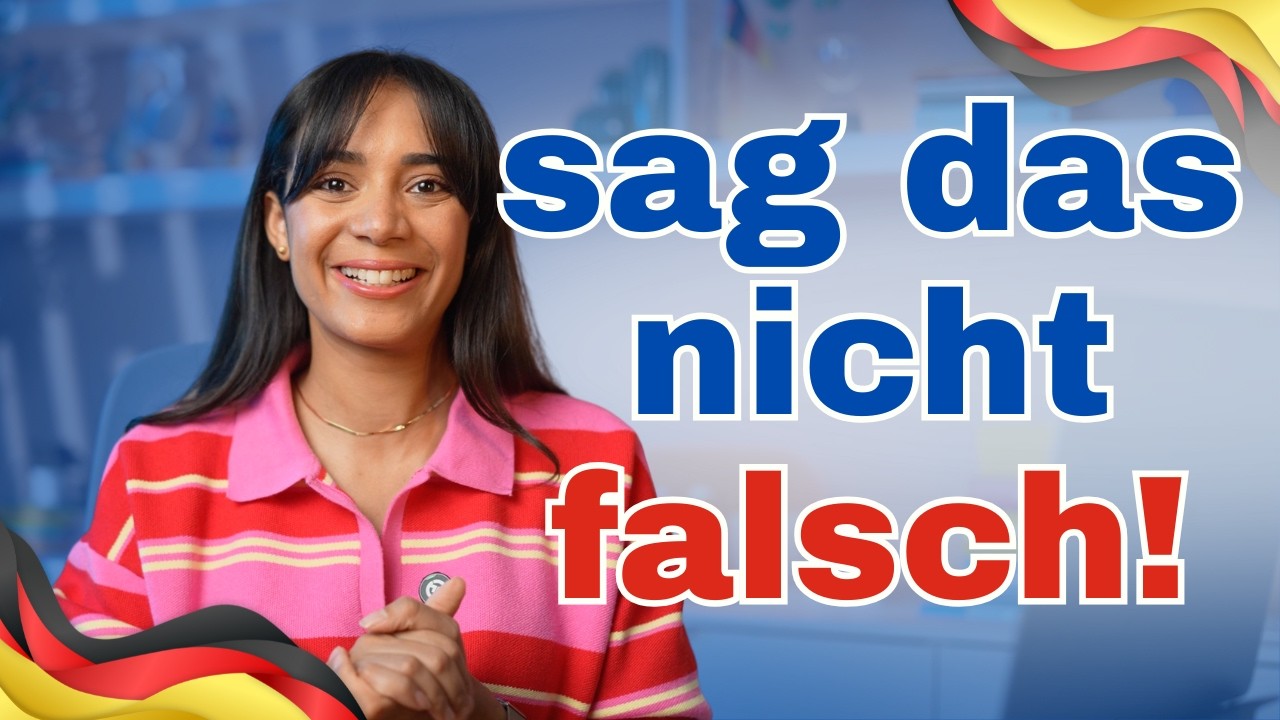 🗣️Diese Redewendungen solltest du kennen! تعابير ألمانية شائعة لا تفوّتها🇩🇪