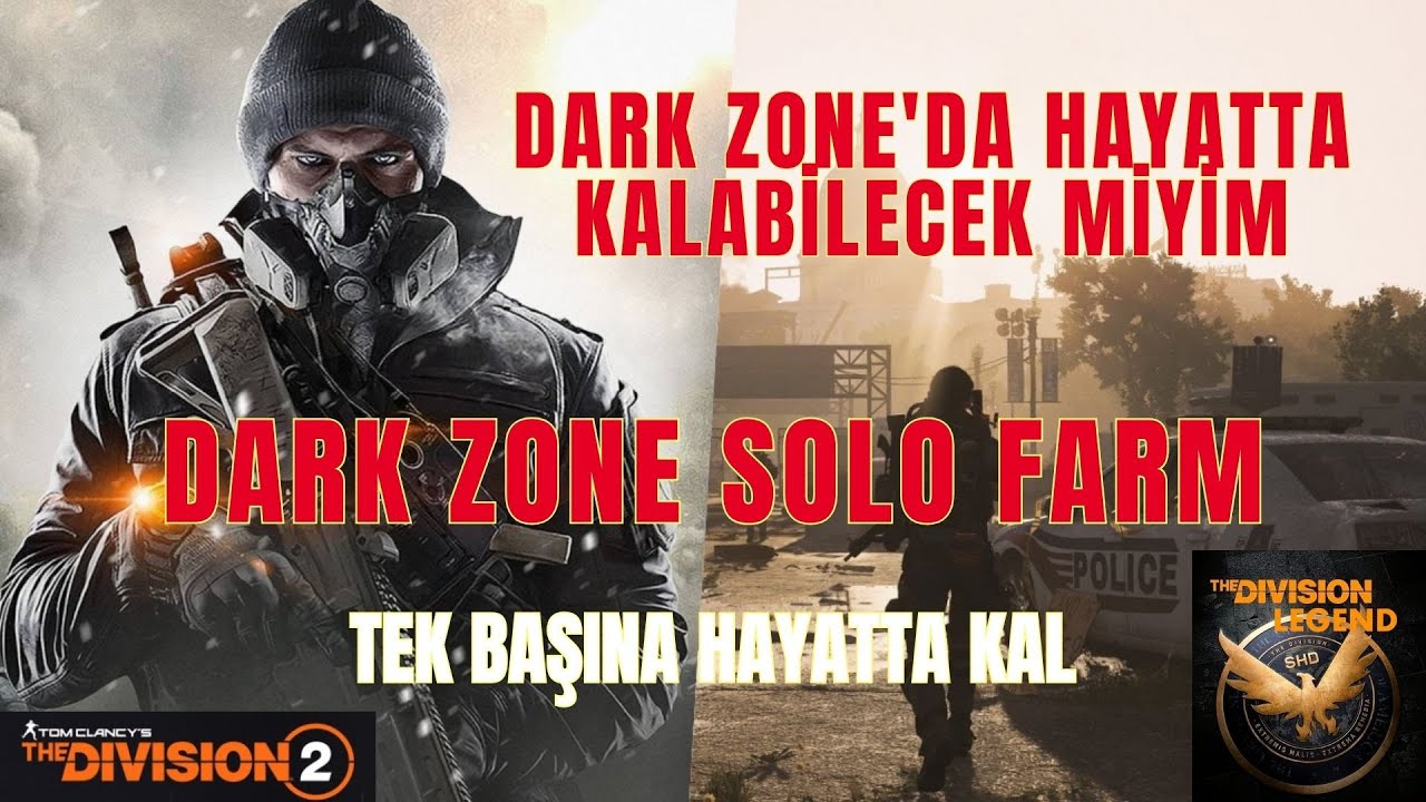 Dark Zone East Solo Farm - Exotic Peşindeyiz - The Division 2
