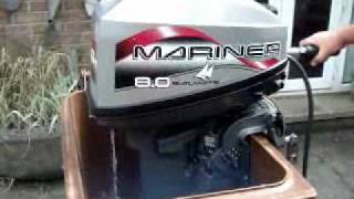 Mariner 8 HP Outboard 0001