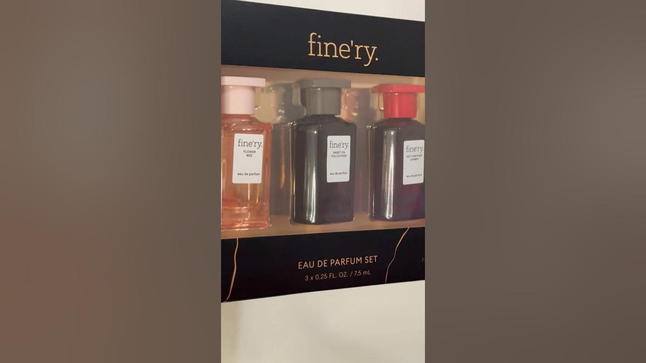finery eau de parfume set 2023 flower bed, sweet on the outside, not another cherry target