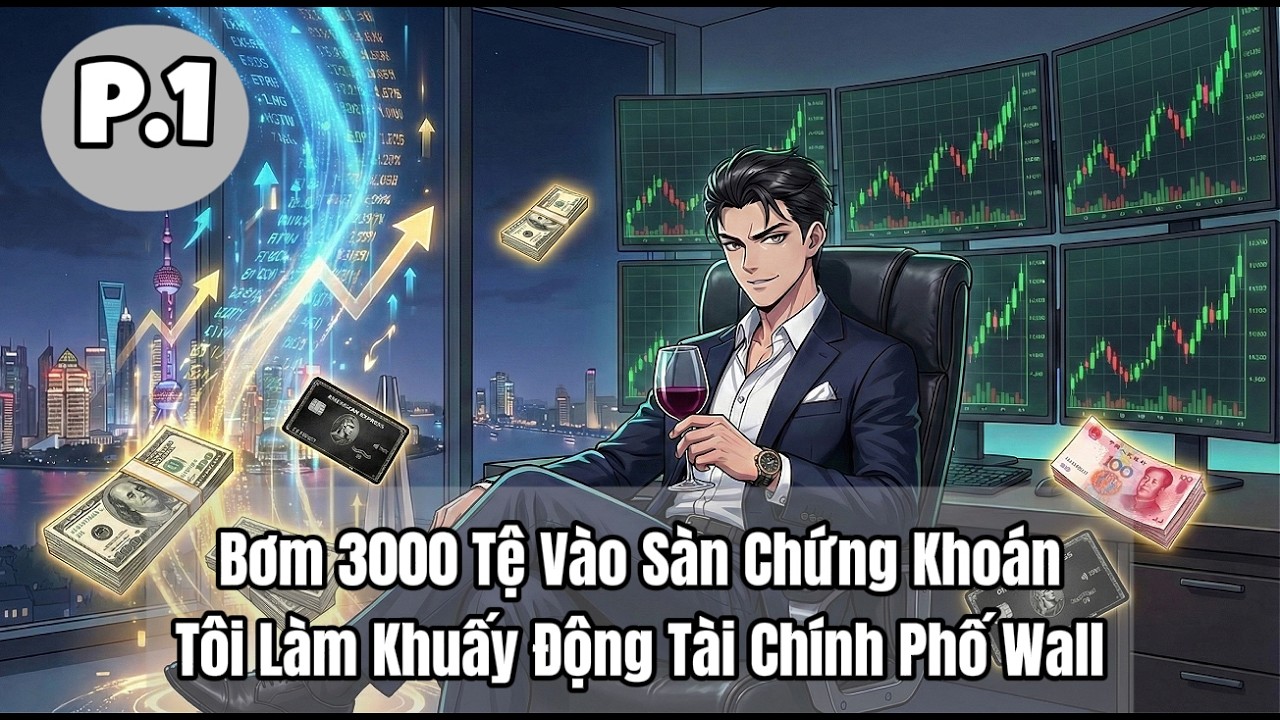 Bơm 3000 Tệ Vào Sàn Chứng Khoán, Tôi Làm Khuấy Động Tài Chính Phố Wall | P1