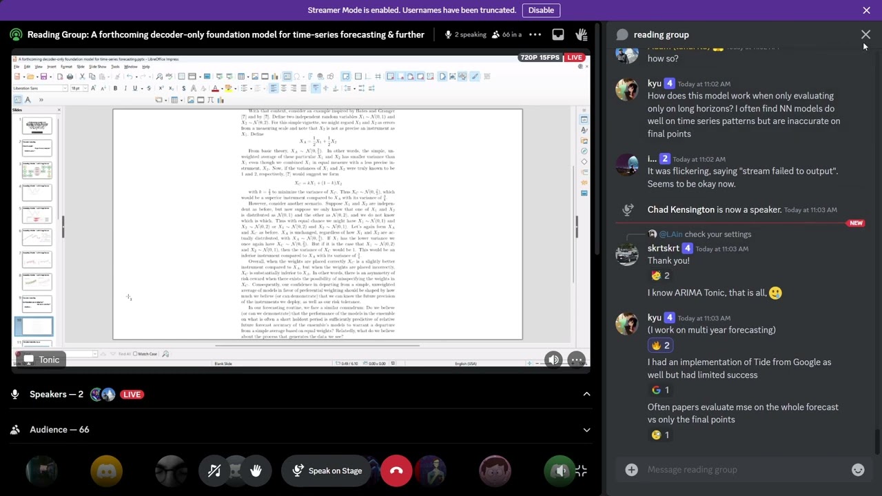 Hugging Face Reading Group 12: A decoder-only foundation model for time-series forecasting