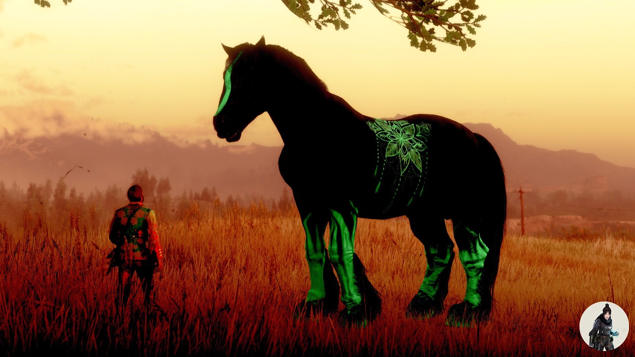 Arthur Morgan Discovers a Ginormous Cyan & Black Chandelier Horse at the Broken Tree 🐎💎🌑