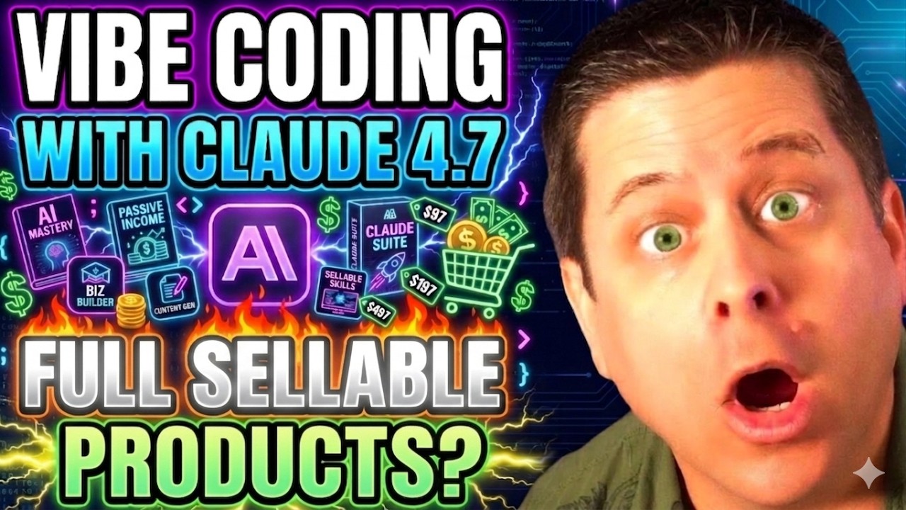 Vibe Coding With Claude 4.7 - Full Tutorial - One Persone Business ...