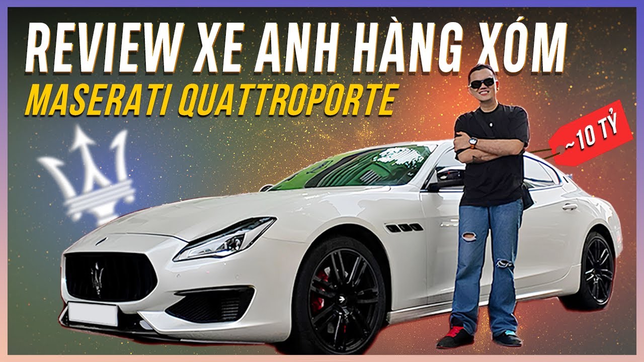 TÔI ĐI REVIEW XE MỚI CỦA ANH HÀNG XÓM GIÀU NHẤT KHU | CẢM GIÁC LÁI CHIẾC MASERATI NÀY LẠ QUÁ