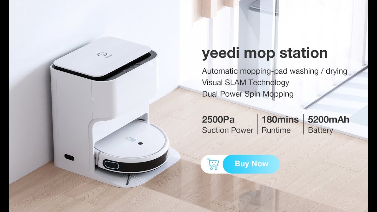 Yeedi Mop Station - New Benchmark for floor cleaning (Product Video)