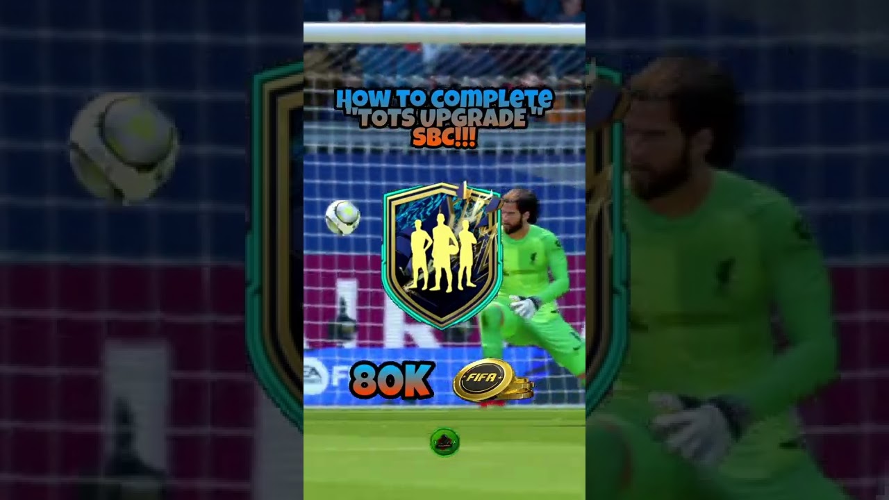 FIFA 22/ TOTS UPGRADE- SBC SOLUTION!!!