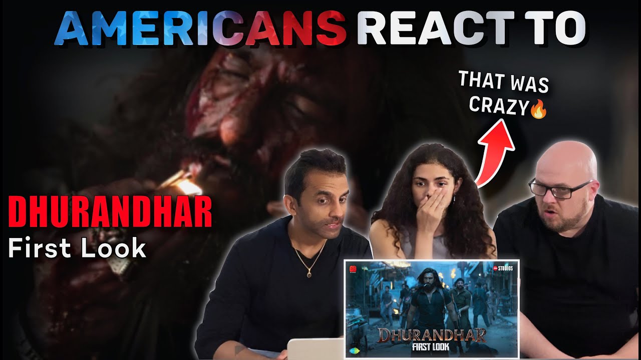 Dhurandhar Explosive First Look Reaction by New Yorkers | Ranveer Singh | Aditya Dhar