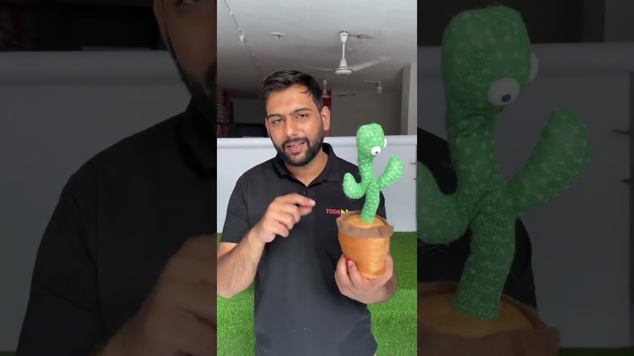 Dancing + Singing + Voice Repeating Dancing Cactus Toy. Order Now from TodsNTeens 🌵❤️