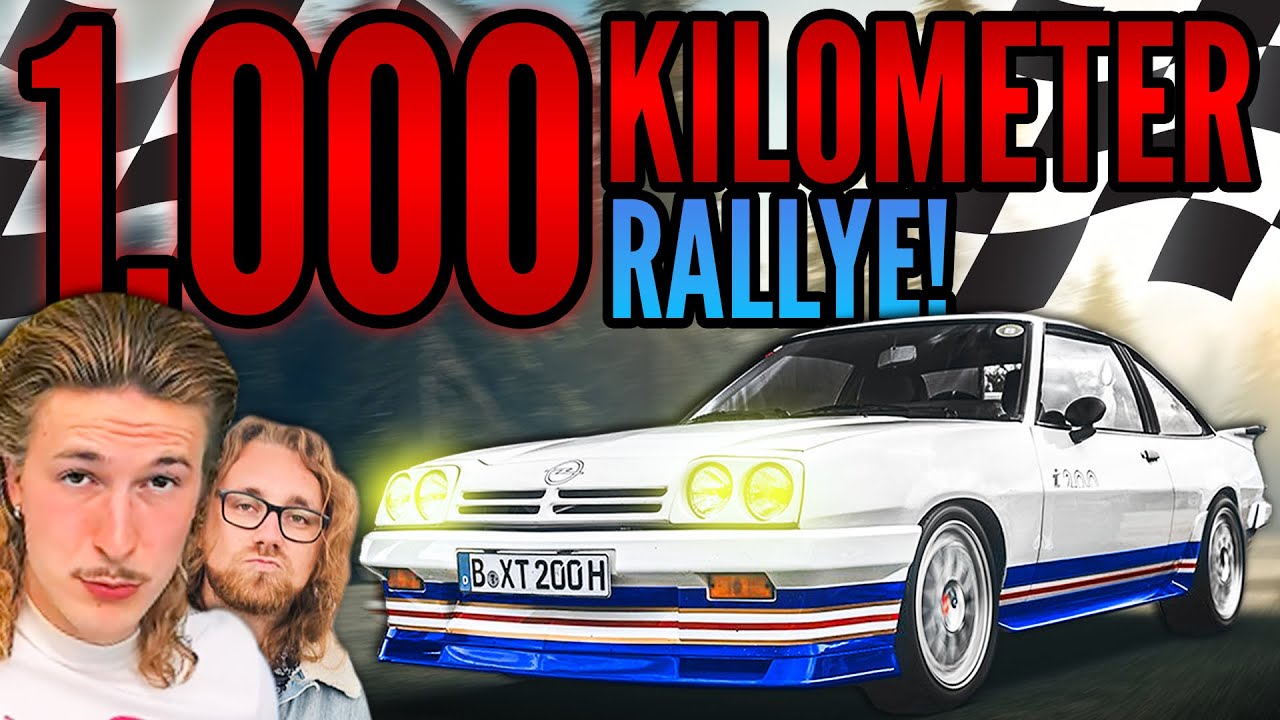1000+ KM im MANTA B?! | Creme21 | Rallye quer durch Deutschland!