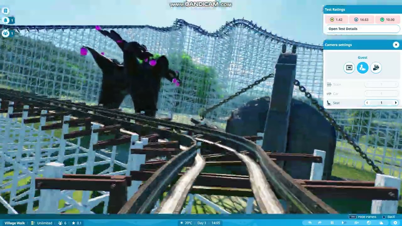 Planet Coaster 2 Sample Roller Coaster Village Coaster