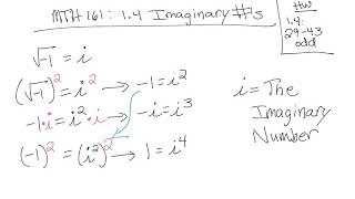 Math 161 1.4-1.5a