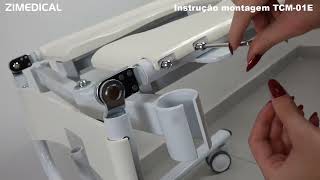 Instrução De Montagem Cadeira De Transferência Tcm-01E Zimedical