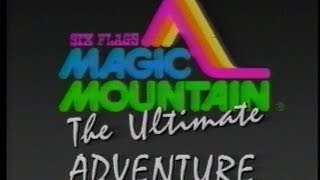Old Six Flags Magic Mountain Video from the Late 1980s Enjoy