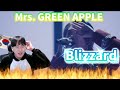 【Mrs. GREEN APPLE】 『Blizzard Live ver.』 / Korean Reaction / 💚🥶